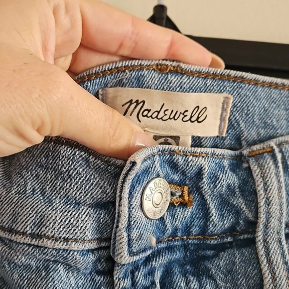 Madewell The Perfect Vintage Ripped High Waist Jeans - Size 30 - Picture 3 of 5